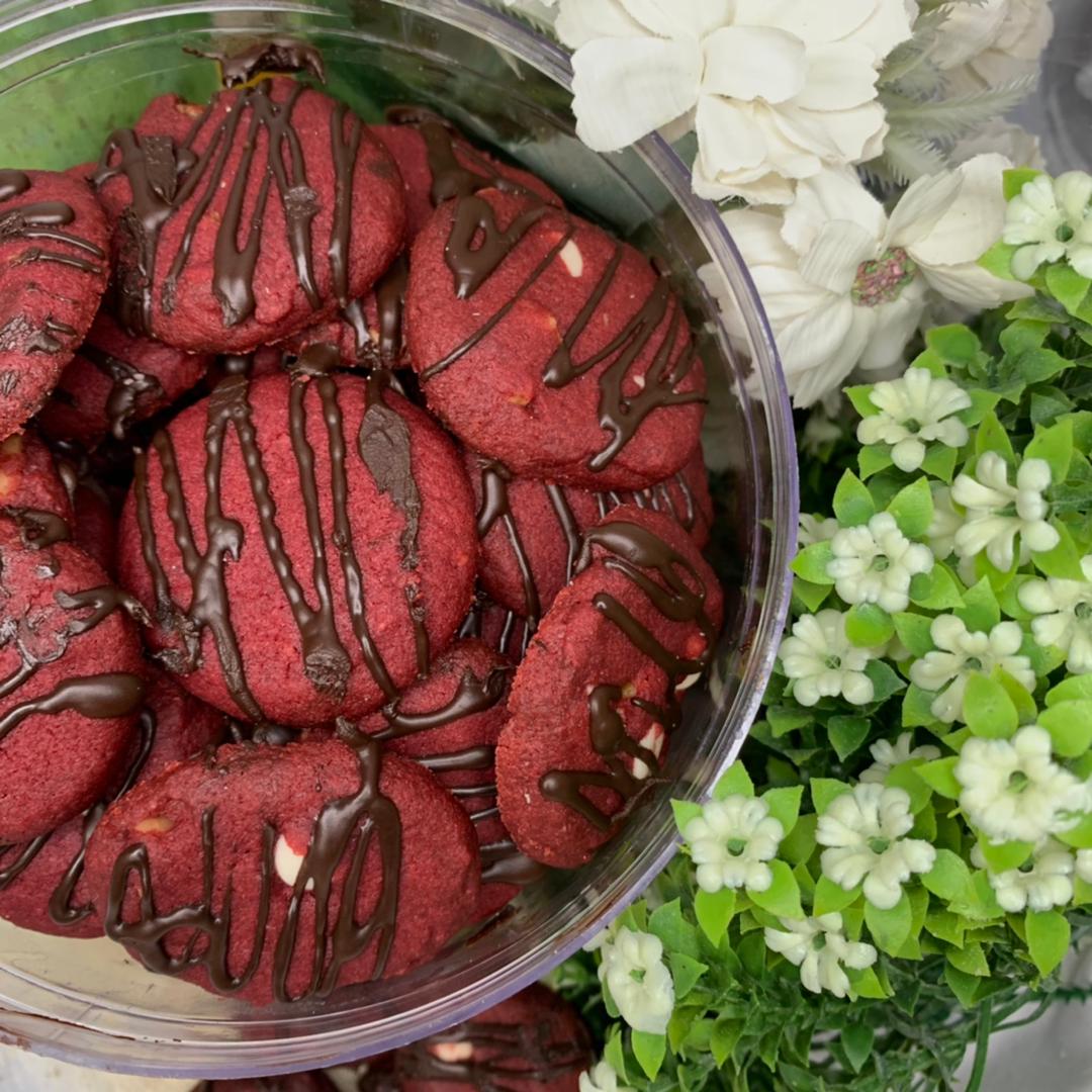 [Walnut Red Velvet] Homemade Kuih Raya Melayu